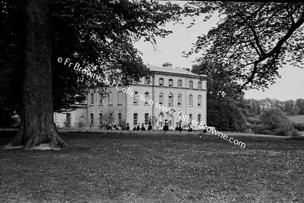 PRESENTATION CONVENT SOUTH FRONT WITH CHILDREN